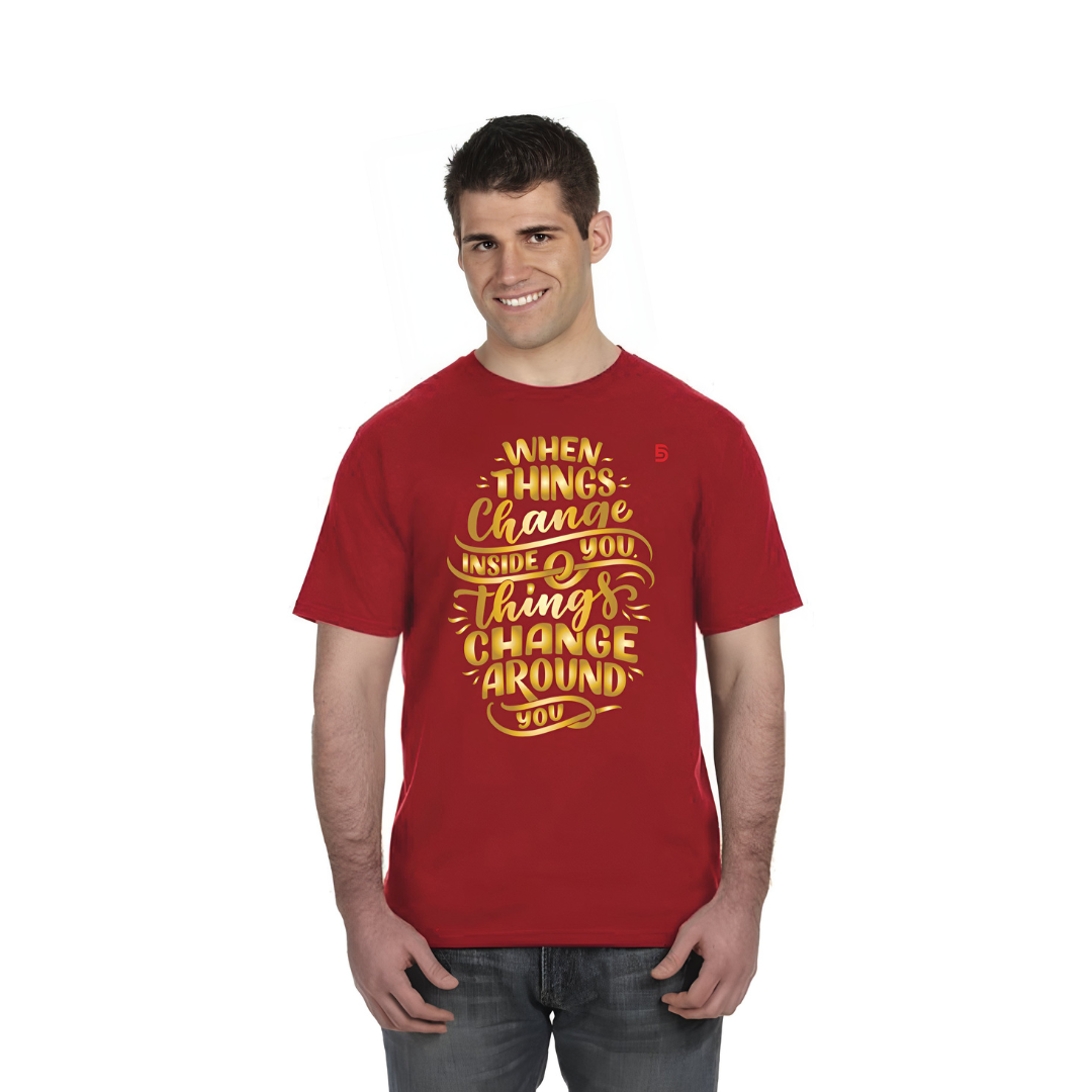 When things change Unisex T-Shirt